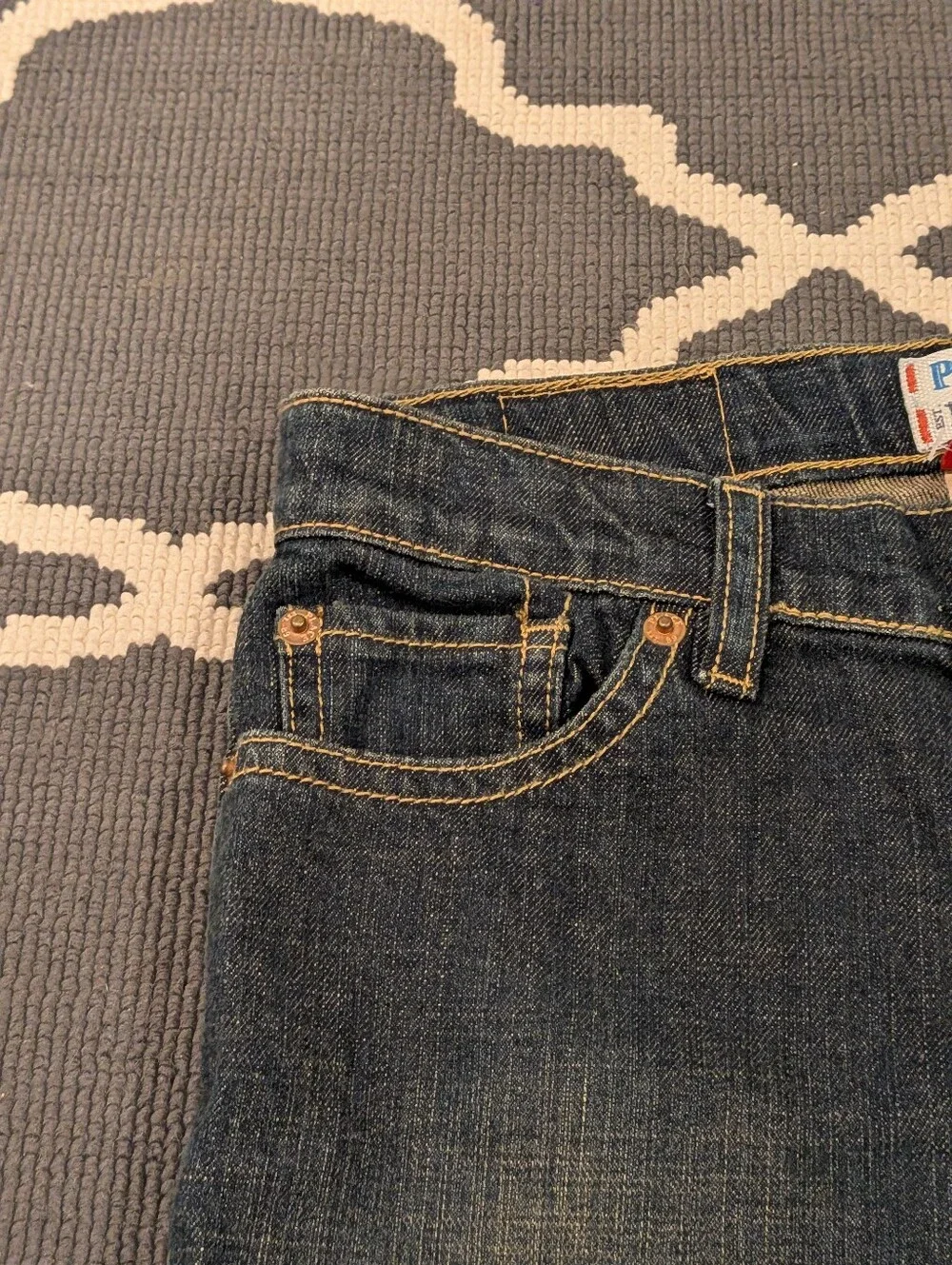 Place Girls Boot Cut Jeans Size 10 Y2K Dark Wash Denim NWT Streetwear